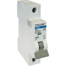 Tracon Electric Kismegszakító, 1 pólus, B karakterisztika - 20A, 10kA TDA-1B-20 - Tracon villanyszerelés