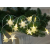 Tracon Electric Tracon CHRSTSSTA10WW LED karácsonyi lánc, hópehely,fa, csillag, elemes Timer 6+18h, 10LED, meleg fehér ( 3000K ) színhőmérséklettel, 2xAA
