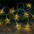 Tracon Electric Tracon CHRSTSTA10WW LED karácsonyi lánc, csillag,fém, elemes Timer 6+18h,10LED, meleg fehér ( 3000K ) színhőmérséklettel, 2xAA