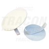 Tracon Electric Tracon D70T Dobozfedél rugós, fehér D=75mm