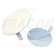 Tracon Electric Tracon D70T Dobozfedél rugós, fehér D=75mm villanyszerelés