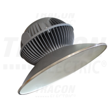 Tracon Electric Tracon LHBP160W LED csarnokvilágító lámpa, porszórt, kültéri IP65-ös védelemmel, 160 W, 14400 lm, 4500 K, 50000 h, IP65, EEI=A 100-240 VAC, 50/60 Hz ( Tracon LHBP160W ) kültéri világítás