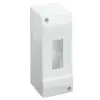 TRACON elosztódoboz, falon kívüli, ajtó nélkül, 1x2 modul, IP40, LxWxH=52x130x62mm