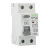 TRACON EVOB2P1603 Áram-védőkapcsoló, 2 pólusú 16A, 30mA, 10kA, B