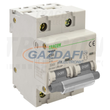 TRACON EVOH280 Kismegszakító, nagyáramú, 2 pólus, C karakterisztika 80A, 2P,10kA villanyszerelés