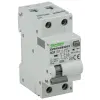 TRACON EVOKM2B2503 Kombinált védőkapcsoló, 2P, 2modul, B karakterisztika 25A, 30 mA, 6kA, AC