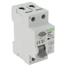TRACON EVOV2P253 Áram-védőkapcsoló, 2 pólusú 25A, 300mA, 6kA, AC villanyszerelés