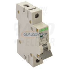 TRACON EVOZ1B16 Kismegszakító, 1 pólus, B karakterisztika 16A, B, 1P, 6kA villanyszerelés