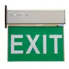 TRACON EXIT-02-J Élvilágítós LED kijáratjelző ragasztható piktogramokkal 230V, 50Hz, 8×LED, 3h, 2,4V / 900mAh, Ni-Cd