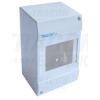 TRACON Falon kívüli elosztódoboz, ajtó nélkül1×4 modul, IP40, (H×W×D=130×82×62mm)