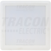 TRACON Falon kívüli, négyzetes LED lámpatest SAMSUNG chippel230 VAC, 24 W, 1920lm, D=225×225 mm, 4000 K, IP20, EEI=G