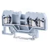 TRACON Fázisvezető ipari sorozatkapocs, rugós, sínre, szürke 800V 24A 0.08-2.5 mm2 3P
