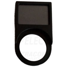 TRACON Felirati tábla (hátoldalról pattintható)25×17mm; ABS villanyszerelés