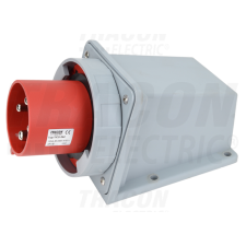 TRACON Felületre szerelhető ipari csatlakozó dugó125A, 400V, 3P+E, 6h, IP67 villanyszerelés