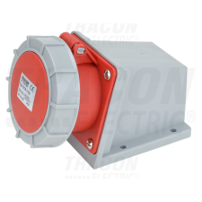 TRACON Felületre szerelhető ipari csatlakozóaljzat16A, 400V, 3P+N+E, 6h, IP67 villanyszerelés