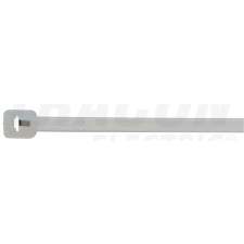 TRACON Fémnyelves kábelkötegelő 140×3,6mm, natúr villanyszerelés