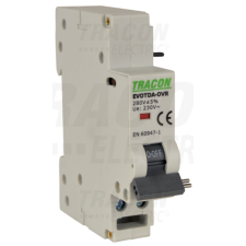 TRACON Feszültségnövekedési kioldó EVOTDA-hozUn:230VAC, 50Hz, Uup_280VAC villanyszerelés
