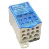 TRACON FLSO120 Fővezetéki leágazó sorkapocs nyitható fedéllel 1×120(95)mm2/5×25(16),4×16(10),2×35(25)mm2, 1000VAC/DC, 250A
