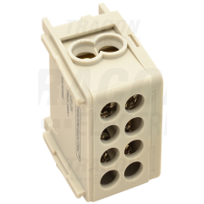 TRACON Főáramköri leágazó kapocs, sínre szerelhető, szürke 1×35+1×25mm2 villanyszerelés