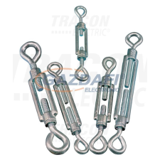 TRACON FSS12130 Sodrony-és huzalfeszítő szem-szem, acél+temperált öntvény 12×130mm, 4450N villanyszerelés