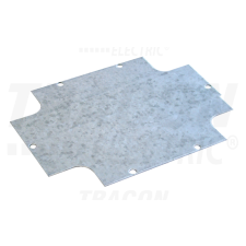 TRACON Galvanizált szerelőlap MD-dobozokhoz172×127mm villanyszerelés