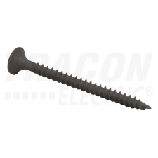 TRACON Gipszkarton csavar fémhez, 3,5x55mm3,5x55mm villanyszerelés