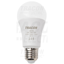 TRACON Gömb búrájú LED fényforrás E27, 15W, 4000K izzó