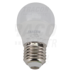TRACON Gömb burájú LED fényforrás SAMSUNG chippel230V,50Hz,5W,4000K,E27,450lm,180°,G45,SAMSUNG chip, EEI=F