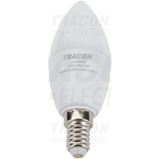 TRACON Gömb burájú LED fényforrás SAMSUNG chippel E14, 8W, 3000K izzó