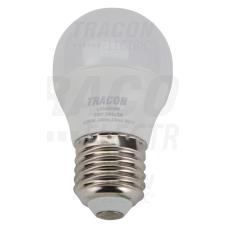 TRACON Gömb burájú LED fényforrás SAMSUNG chippel E27, 5W, 3000K izzó