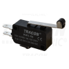 TRACON Helyzetkapcsoló, mikro, karos-görgős1×CO 10(3)A/230V, 28mm, 4,8x0,5 mm, IP00