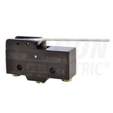 TRACON Helyzetkapcsoló, rugószáras 1×CO, 2A/230V AC, 49mm, IP00 villanyszerelés