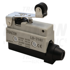 TRACON Helyzetkapcsoló, rugószáras-görgős 1×CO, 2A/230V AC, 47mm, IP40 villanyszerelés
