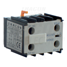 TRACON Homlokoldali segédérintkező TR1K segédkontaktorokhoz230V, 50Hz, 2A, 2×NO villanyszerelés
