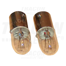 TRACON Jelzőizzó130V, 2,6W Ba9s villanyszerelés