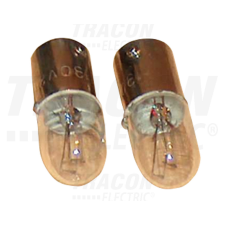 TRACON Jelzőizzó 6V, 1,2W, Ba9s villanyszerelés