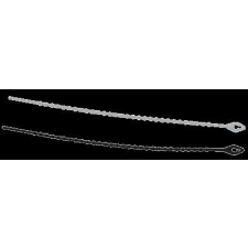 TRACON Kábelkötegelő oldható 180mm fekete villanyszerelés