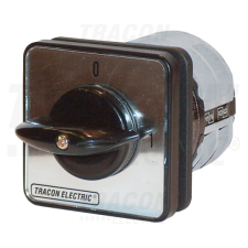 TRACON Kézikapcsoló, BE-KI400V, 50Hz, 25A, 3P, 7,5kW, 48×48mm, 90° villanyszerelés