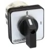 TRACON Kézikapcsoló, BE-KI 400V, 50Hz, 63A, 4P, 18,5kW, 64×64mm, 90°