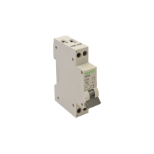 TRACON Kismegszakító, 1+N pólus, C karakterisztika  6A, C, 1P+N, 10kA villanyszerelés