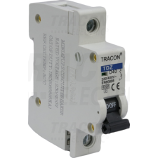 TRACON Kismegszakító, 1 pólus, D karakterisztika40A, 6kA villanyszerelés