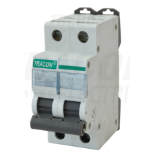TRACON Kismegszakító, 2 pólus, B karakterisztika40A, 4,5 kA villanyszerelés