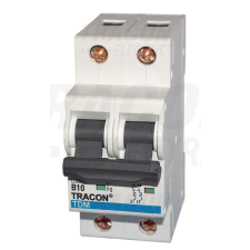 TRACON Kismegszakító, 2 pólus, C karakterisztika 32A, 10kA villanyszerelés