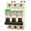 TRACON Kismegszakító, 3 pólus, C karakterisztika32A, 4,5 kA