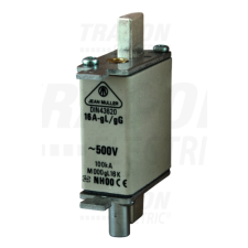 TRACON Kiütőszeges késes biztosító500V AC, 100A, 00C, 100kA, gG villanyszerelés