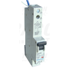 TRACON Kombinált védőkapcsoló, 2P, 1 modul, B karakterisztika10A, 100mA, 10kA, AC, E3 villanyszerelés