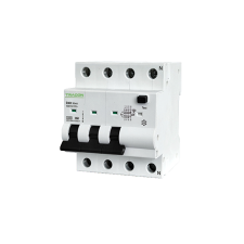 TRACON Kombinált védőkapcsoló, 4P, 4modul, B karakterisztika  B20A, 100 mA, 10kA, A villanyszerelés