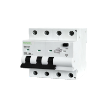 TRACON Kombinált védőkapcsoló, 4P, 5modul, C karakterisztika  C32A, 30 mA, 6kA, C villanyszerelés