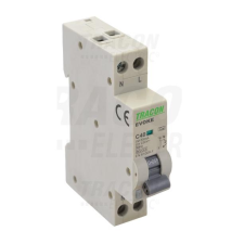 TRACON Kombinált védőkapcsoló, elektronikus, 2P, 1 modul, B25 villanyszerelés