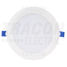 TRACON Kompakt beépíthető LED mélysugárzó SAMSUNG chippel 230 VAC; 12W; 960lm; D=170 mm, 4000 K; IP20, EEI=A+ világítás